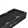 Bloco de refrigeração THERMALTAKE CL360 — cobre, 405×132×64 mm, rosca de 1/4 polegadas, 1,66 kg, preto