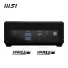 Mini PC MSI Cubi N ADL-006DE Intel® N N200 4 GB DDR4-SDRAM 128 GB SSD Windows 11 Pro preto