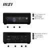 Mini PC MSI Cubi N ADL-006DE Intel® N N200 4 GB DDR4-SDRAM 128 GB SSD Windows 11 Pro preto