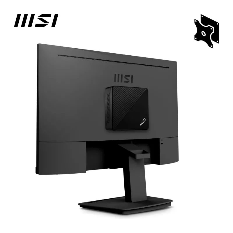 Mini PC MSI Cubi N ADL-006DE Intel® N N200 4 GB DDR4-SDRAM 128 GB SSD Windows 11 Pro preto