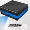 Mini PC MSI Cubi N ADL-006DE Intel® N N200 4 GB DDR4-SDRAM 128 GB SSD Windows 11 Pro preto
