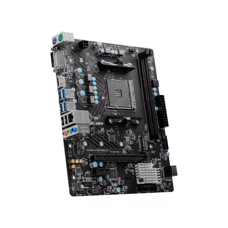 Motherboard MSI B450M-A PRO MAX II AMD B450 Socket AM4 micro ATX