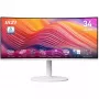 Monitor de computador MSI Modern MD342CQPW 86,4 cm (34 polegadas) 3440 x 1440 píxeis UltraWide Quad HD branco