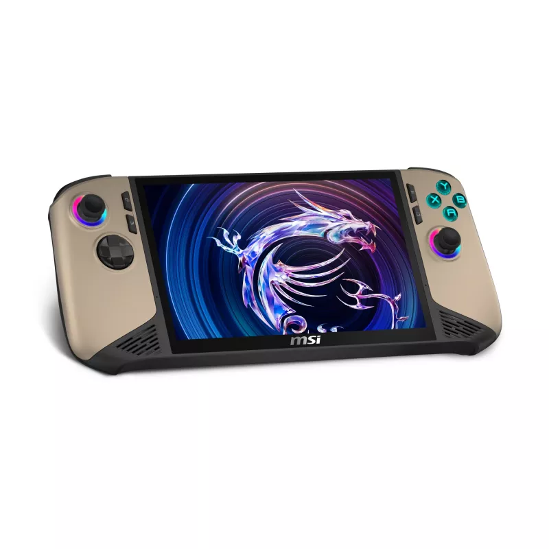 Consola portátil MSI Claw 8 AI+ A2VM-007NL 20,3 cm (8 polegadas) 1 TB ecrã tátil Wi-Fi bege