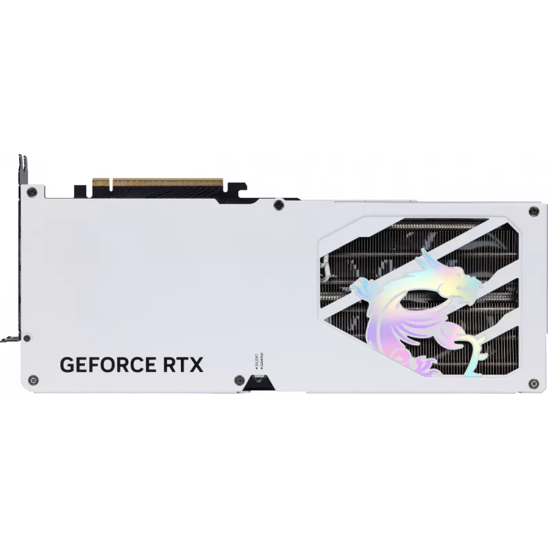 Placa gráfica MSI GeForce RTX 5080 16 GB GDDR7, PCIe 5.0, 256-bit, 3xDP 2.1a + HDMI 2.1b, 360 W, 3 ventoinhas, branco