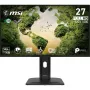 Monitor de computador MSI Pro MP275PGN E14 27 polegadas, 1920×1080 Full HD IPS, 4 ms, 300 cd/m², VESA, altifalantes, altura ajustável, preto