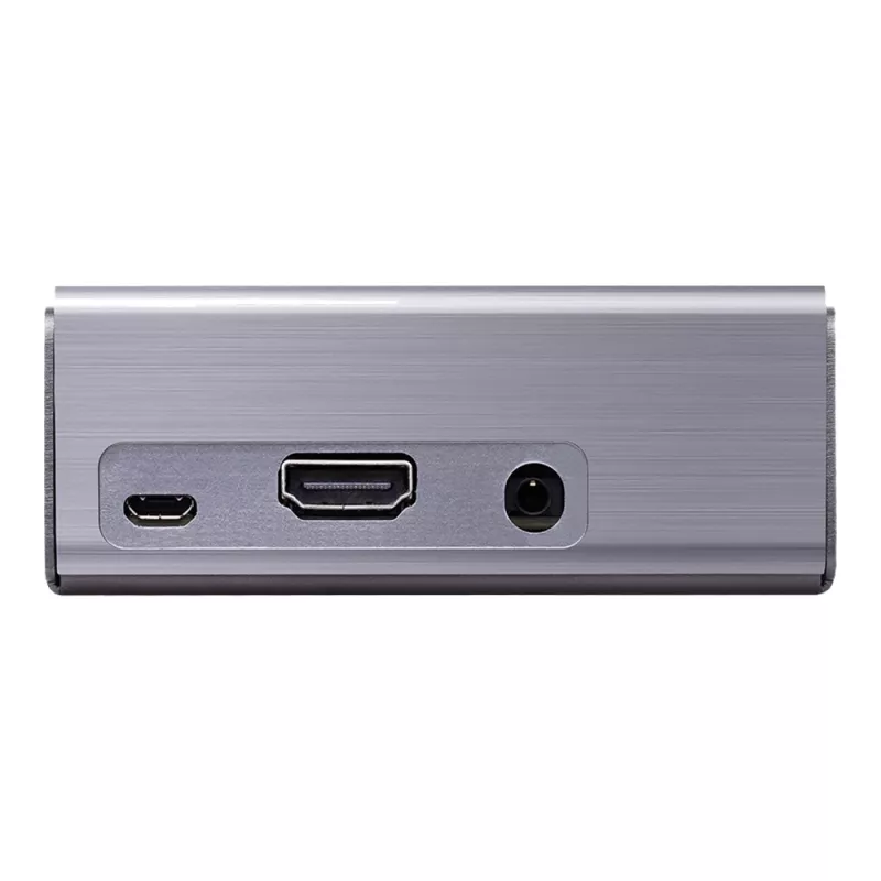 Caixa de computador ASUS Tinker Fanless – alumínio, prateado, caixa com refrigeração passiva