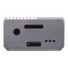 Caixa de computador ASUS Tinker Fanless – alumínio, prateado, caixa com refrigeração passiva