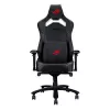 Cadeira gaming universal ASUS ROG Chariot X Core assento acolchoado preto 136 kg
