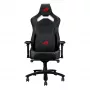 Cadeira gaming universal ASUS ROG Chariot X Core assento acolchoado preto 136 kg