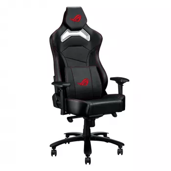 Cadeira gaming universal ASUS ROG Chariot X Core assento acolchoado preto 136 kg