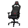 Cadeira gaming universal ASUS ROG Chariot X Core assento acolchoado preto 136 kg
