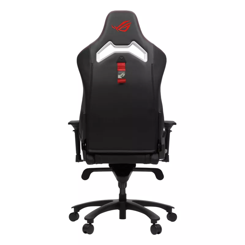 Cadeira gaming universal ASUS ROG Chariot X Core assento acolchoado preto 136 kg