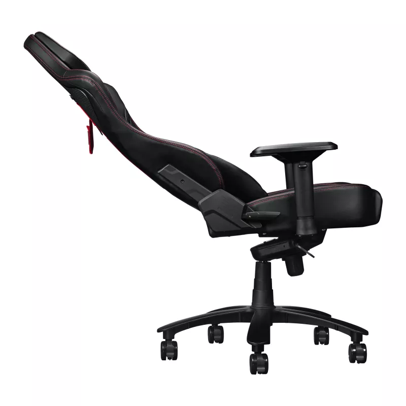 Cadeira gaming universal ASUS ROG Chariot X Core assento acolchoado preto 136 kg