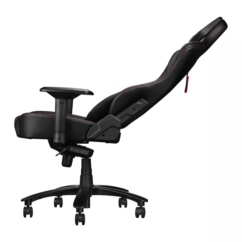 Cadeira gaming universal ASUS ROG Chariot X Core assento acolchoado preto 136 kg