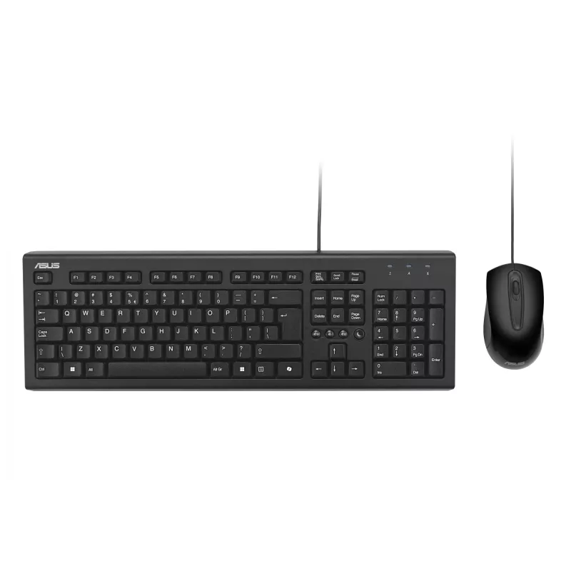 ASUS U2000 +RATO/PRETO/UI teclado e rato incluídos universal USB preto