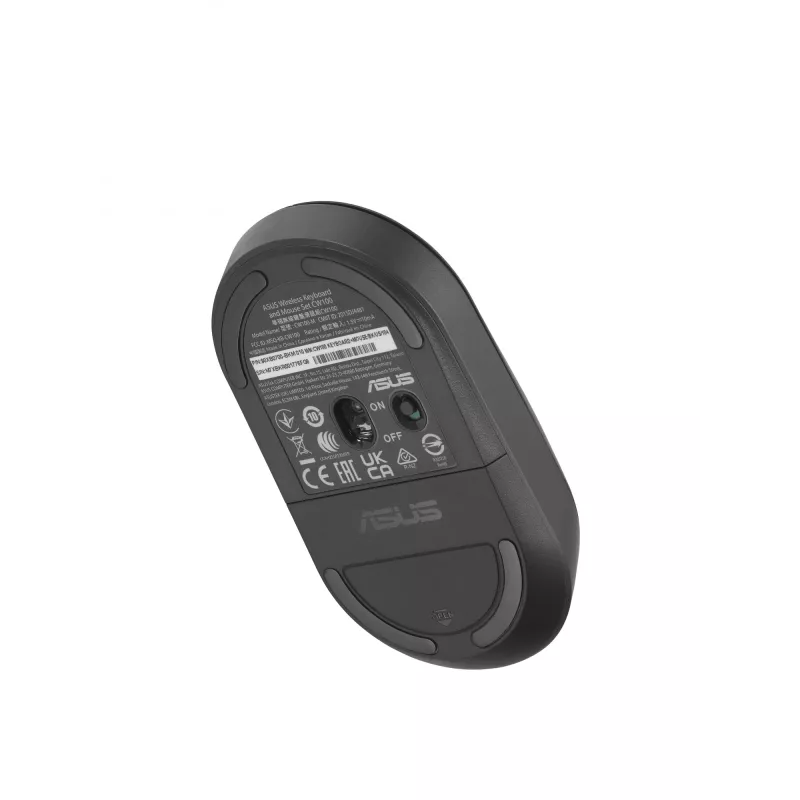 ASUS CW100 teclado e rato incluídos universal RF Wireless preto