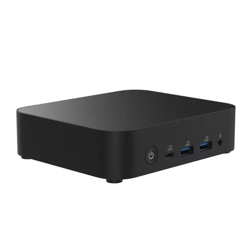 Mini PC barebone ASUS NUC 14 Essential RNUC14MNK1500002 preto — Intel N150, 4 núcleos, DDR5 SO-DIMM, M.2 até 2 TB, Wi-Fi 6E, 2,5GbE