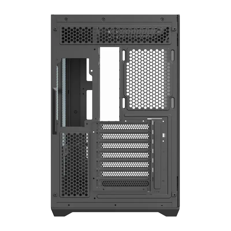 Caixa de computador Darkflash C280 (preta) – Mid-Tower compatível com ATX, painel frontal em malha
