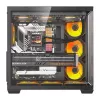 Caixa de computador Darkflash C280 (preta) com 7 ventoinhas pré-instaladas