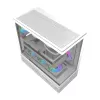 Caixa de computador DarkFlash DS950 (branca) — caixa Mid-Tower compatível com ATX