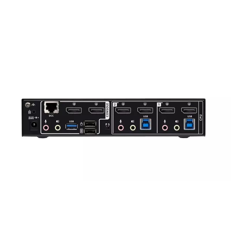 Comutador KVM ATEN CS1942DPA 2 portas USB 3.0 Dual Display DisplayPort 8K 60Hz