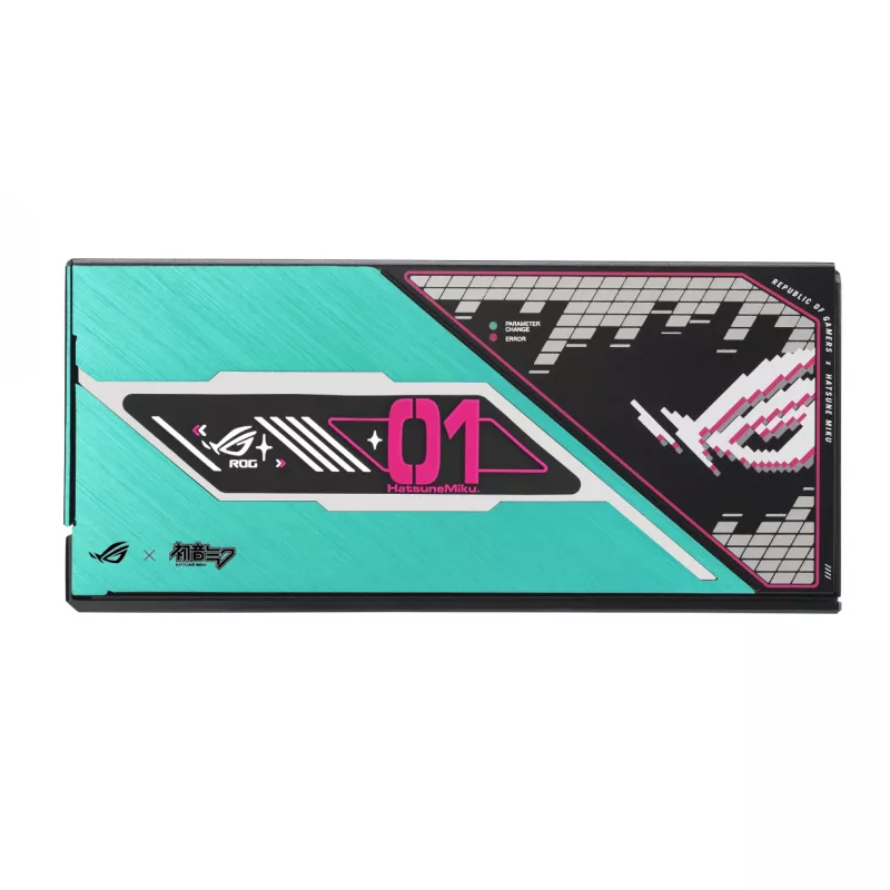 Fonte de alimentação ASUS ROG -THOR-1200P3-MIKU 1200 W 20+4 pin ATX ATX Multicolor