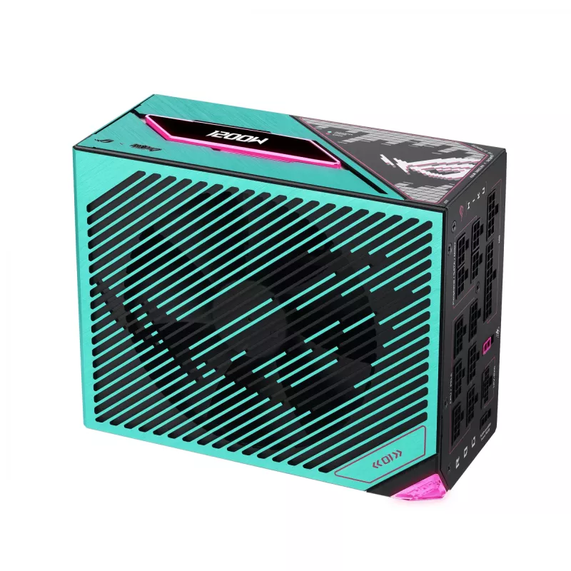 Fonte de alimentação ASUS ROG -THOR-1200P3-MIKU 1200 W 20+4 pin ATX ATX Multicolor