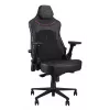 Cadeira gaming universal ASUS ROG Courser — assento acolchoado, peso máx. 136 kg, assento 670×700 mm, altura mínima 140 cm, preto