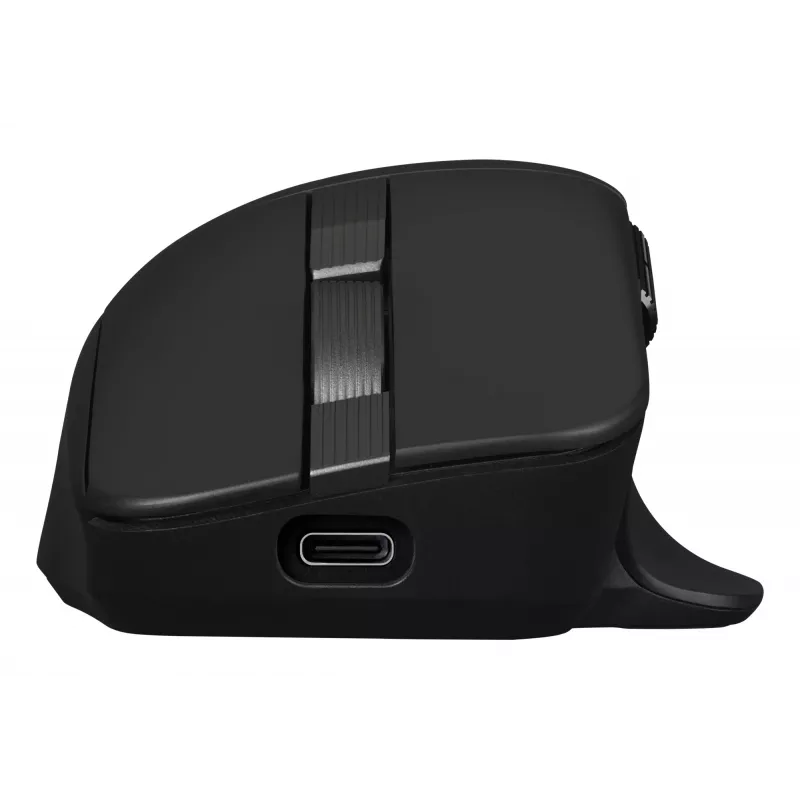 Rato ASUS ProArt MD301 — destro sem fios (RF, Bluetooth, USB-A), ótico 8000 DPI, 6 botões, preto