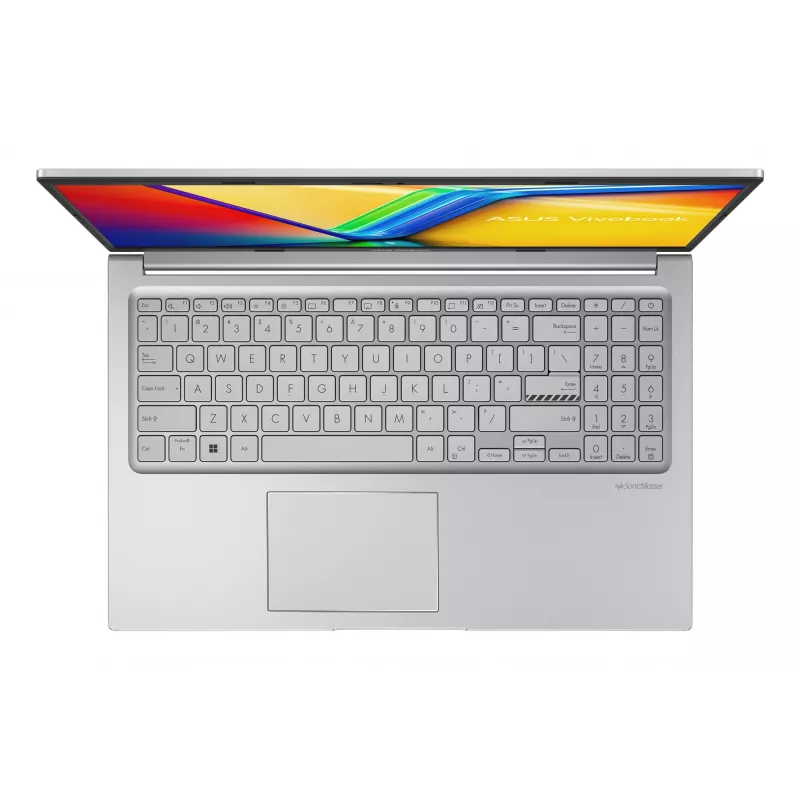 ASUS Vivobook 15 X1504VA-DRBQ4040 Intel Core 5 120U Portátil 39,6 cm (15,6 polegadas) Full HD 16 GB DDR4-SDRAM 1 TB SSD Wi-Fi 6 (802.11ax) Prateado