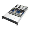 ASUS RS720A-E13-RS8U Socket SP5 Rack (2U) Preto, Prateado