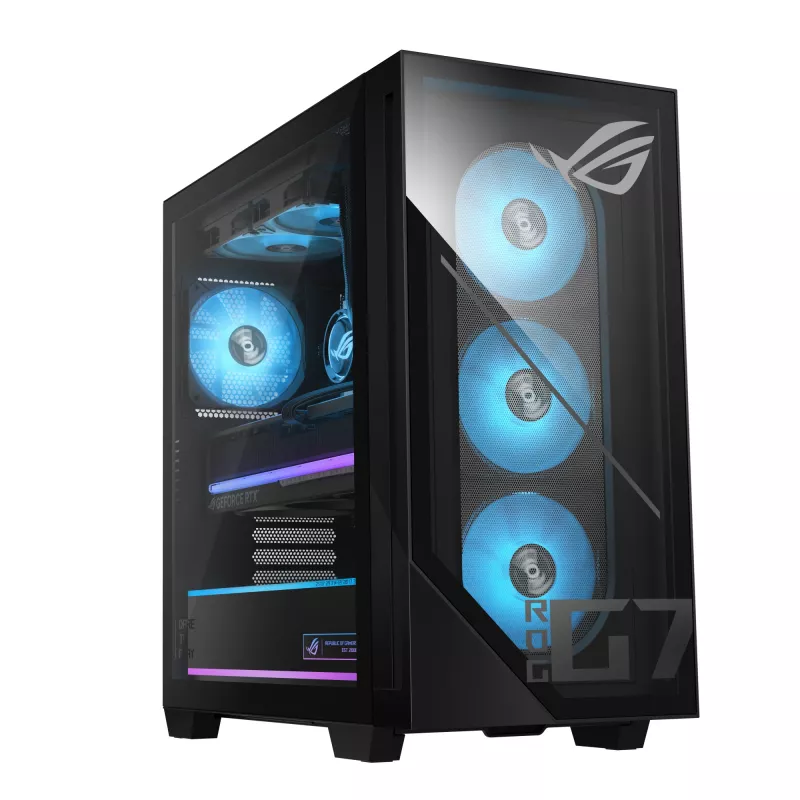 ASUS ROG G700 G700TF-7265KF223W Intel Core Ultra 7 265KF 32 GB DDR5-SDRAM 1 TB SSD NVIDIA GeForce RTX 5070 Windows 11 Home Torre PC Preto