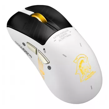 Rato gaming ASUS ROG Keris II Origin-KJP, destro, ótico 42.000 DPI, RF Wireless + Bluetooth + USB-A, 6 botões, multicolor
