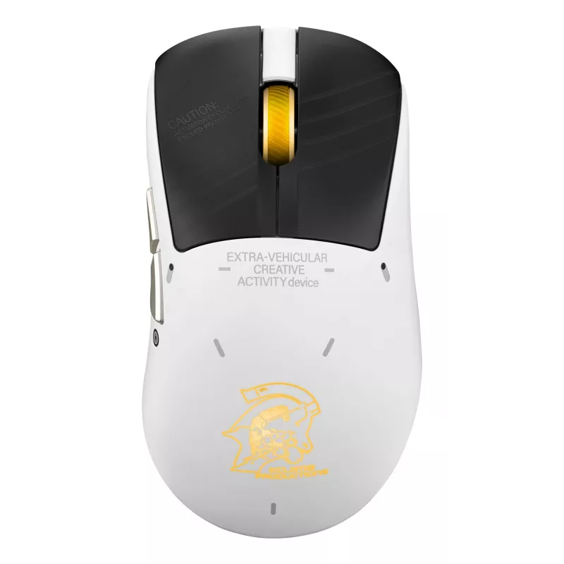 Rato gaming ASUS ROG Keris II Origin-KJP, destro, ótico 42.000 DPI, RF Wireless + Bluetooth + USB-A, 6 botões, multicolor