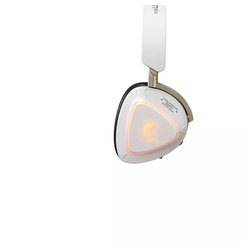 Headset ASUS ROG Delta II-KJP — Circum-aural, Com fios e sem fios (Bluetooth), 20–20000 Hz, 325 g, Preto/Branco