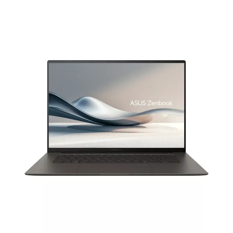 Portátil ASUS Vivobook S16 UM5606WA — 16 polegadas OLED 3K (2880×1800) 120Hz, AMD Ryzen AI 9 370HX, 32GB LPDDR5X, 2TB SSD, Windows 11 Pro, Zumaia Gray