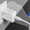 Carregador de parede j5create JUP1420 20W PD USB-C Interior AC 100-240V