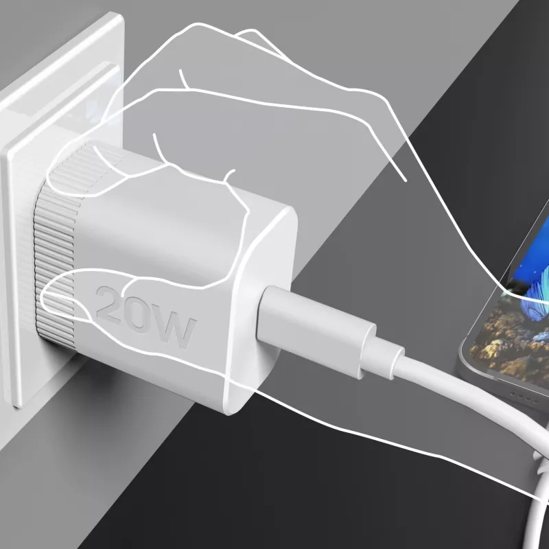 Carregador de parede j5create JUP1420 20W PD USB-C Interior AC 100-240V