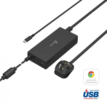 j5create JUP2290C-EN Carregador super rápido USB-C PD 100W, UE