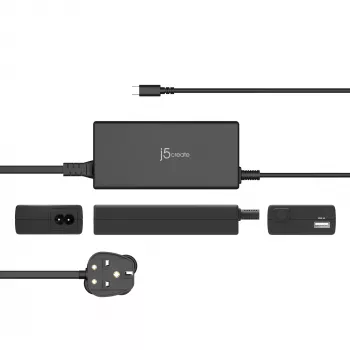 j5create JUP2290C-EN Carregador super rápido USB-C PD 100W, UE