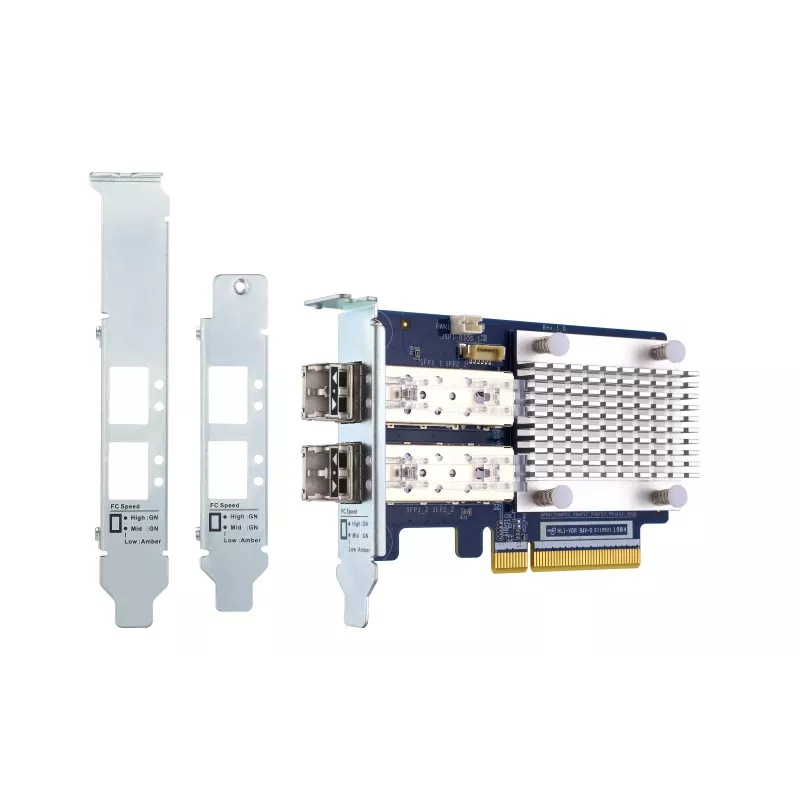 QNAP QXP-16G2FC Placa de rede interna Fibra 14025 Mbit/s