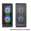 Caixa para PC Thermaltake View 300 MX Midi Tower preto