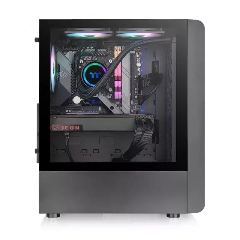 Caixa para PC Thermaltake S200 TG ARGB Midi Tower preto