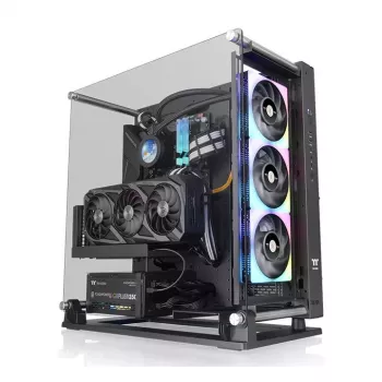 Caixa para PC THERMALTAKE Core P3 TG Pro Midi Tower preto — ATX/EATX…