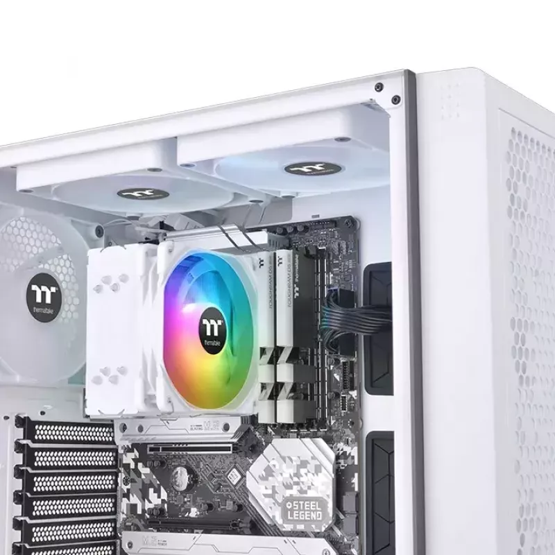 Dissipador de ar Thermaltake UX200 SE 12 cm branco 800-1800 rpm