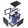 Caixa de PC Thermaltake Core V21 Cube preta