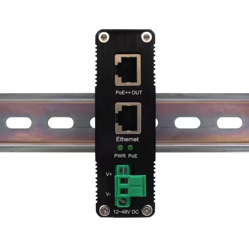 Injetor PoE++ Gigabit EXSYS 90W -40°C a +80°C
