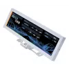 Painel de ecrã Lian Li SM088W — ecrã de caixa universal, branco, 237×73×13 mm, entrada 5 V