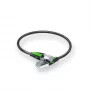 Cabo de rede Zyxel ACCESSORY-ZZ0109F Cat6a RJ-45–RJ-45 preto 0,18 m